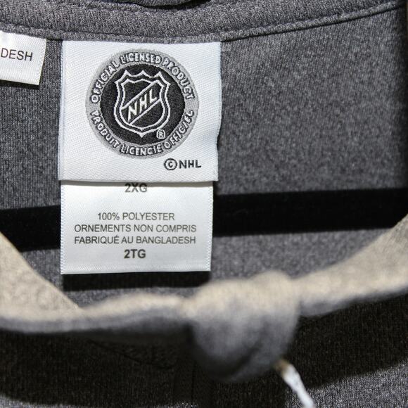 NHL Seattle Kraken Quarter Zip Grey 2XL - Picture 6 of 6